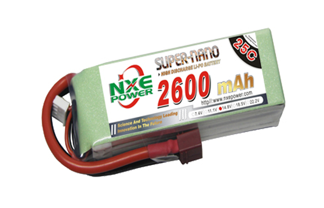 2600mAh 25C 4S 11.1V 航模電池