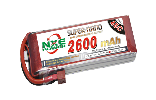 2600mAh 45C 5S 18.5V 航模電池