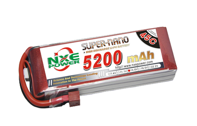 5200mAh 45C 4S 11.1V 航模電池