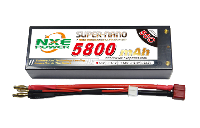 5800mAh 50C 2S 7.4V 車模電池