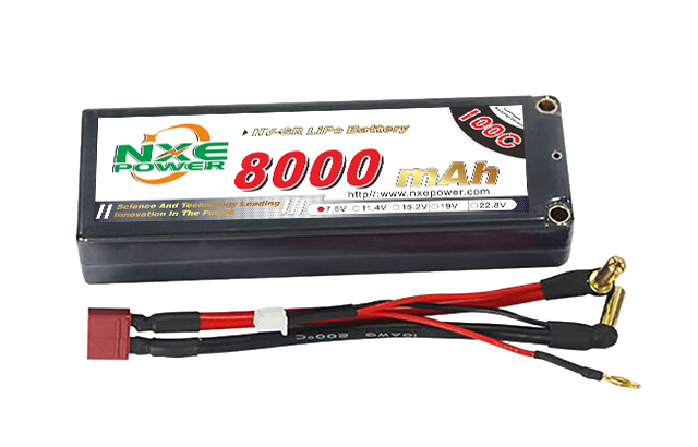 8000mAh 100C 2S 7.6V 車(chē)模電池