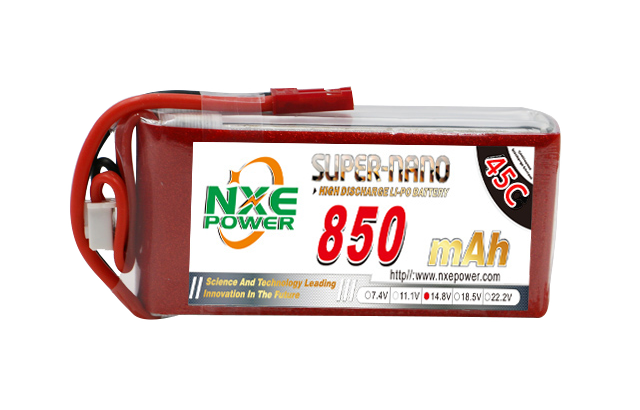 850mAh 45C 4S 14.8V FPV穿越機(jī)電池