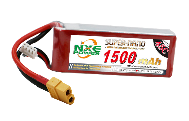 諾信1500mAh 45C 4S 14.8V FPV穿越機(jī)電池