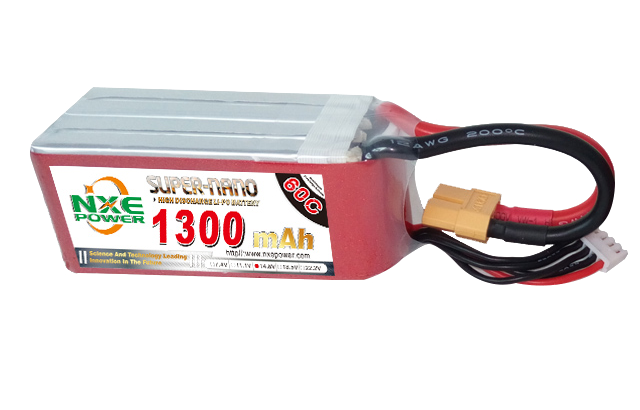 1300mAh 60C 4S 14.8V FPV穿越機(jī)電池