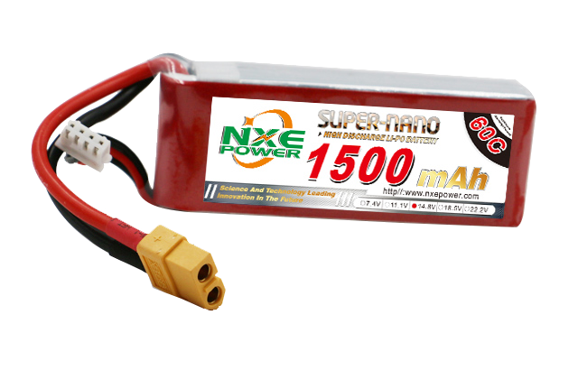 諾信1500mAh 60C 4S 14.8V FPV穿越機(jī)電池